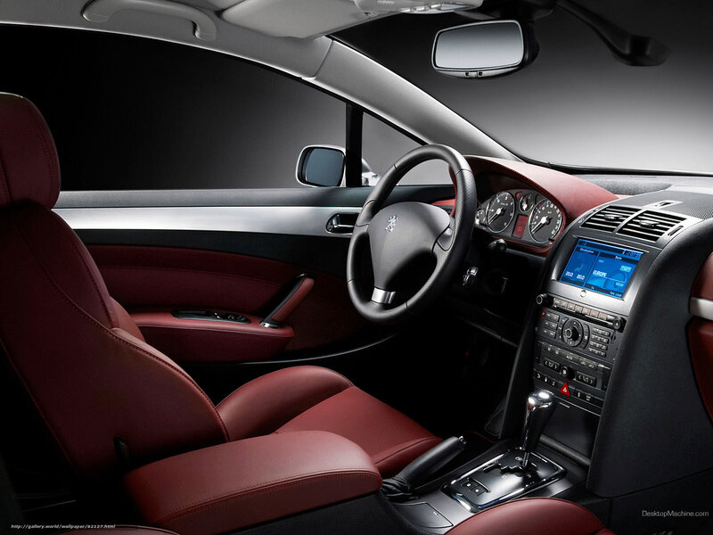 Car Interior — Red, Modern