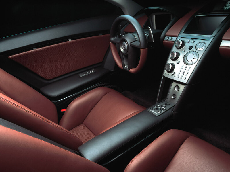 Car Interior — Red, Sleek