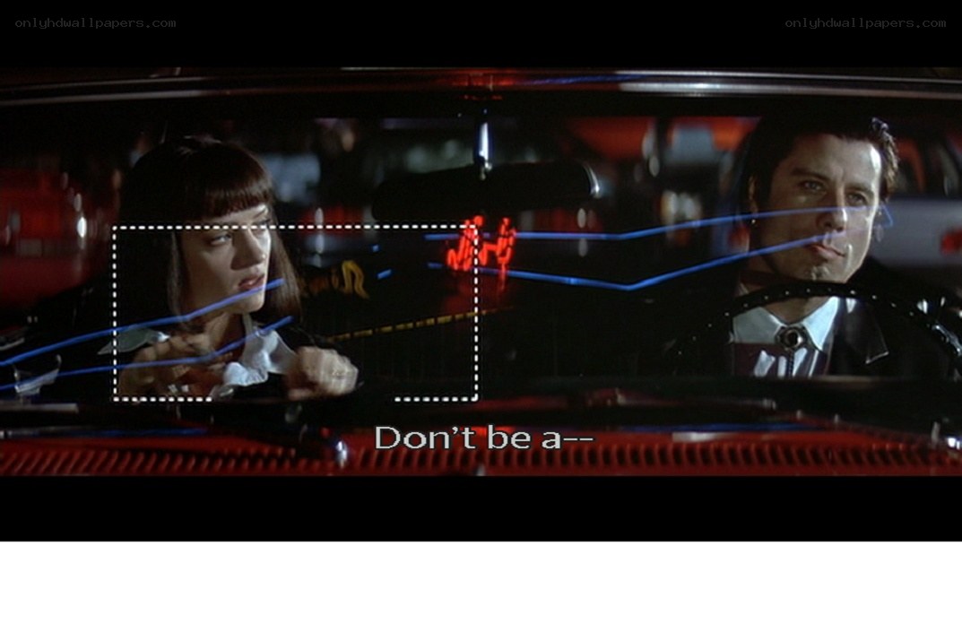 car interior scene with characters