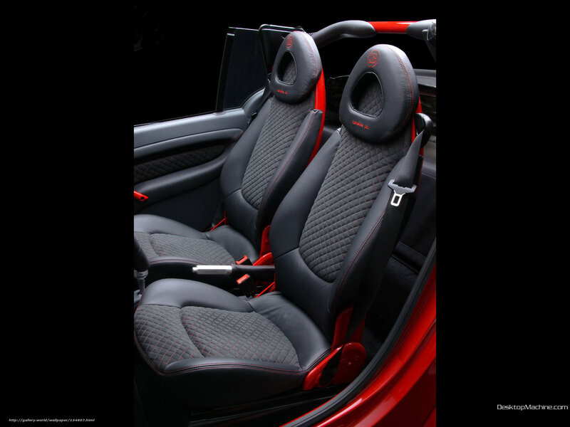 Car Interior Seats — Black, Dramatic, Photograph