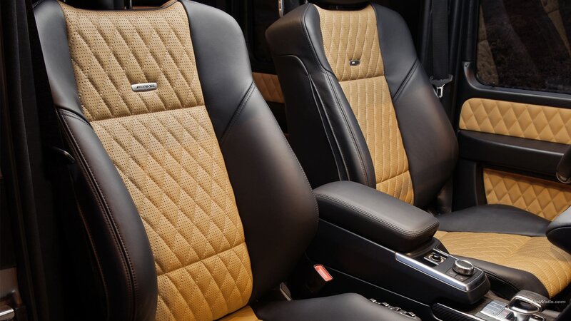 Car Interior Seats — Black, Luxurious