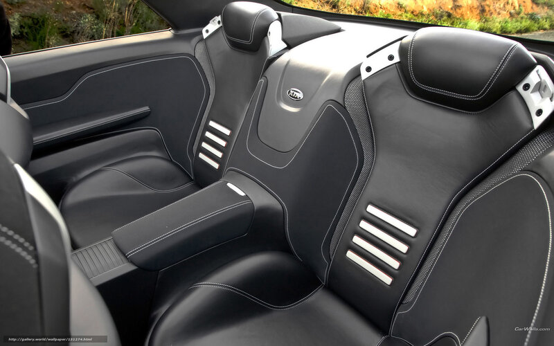 Car Interior Seats — Black, Modern