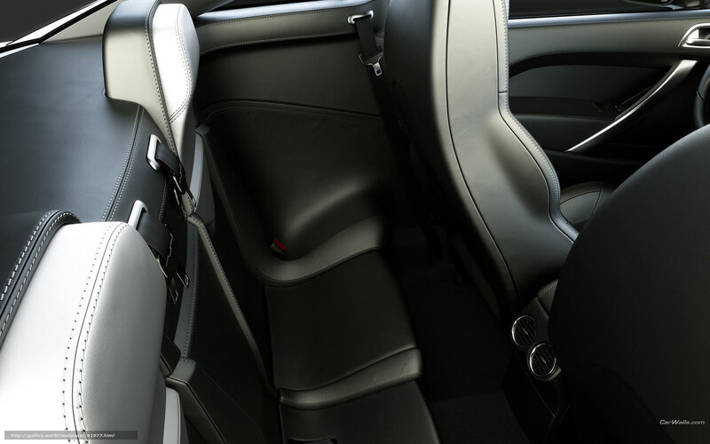 Car Interior Seats — Black
