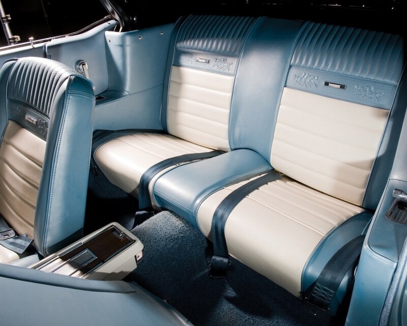 Car Interior Seats — Blue, Neutral, Photograph