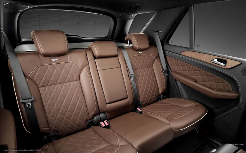 Car Interior Seats — Brown, Neutral, Photograph, Leather Seats