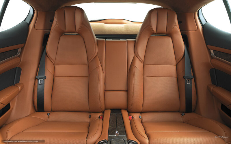 Car Interior Seats — Brown, Neutral, Photograph