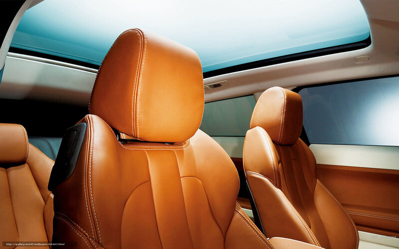 Car Interior Seats — Brown