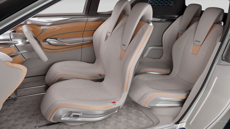 Car Interior Seats — Gray, Modern