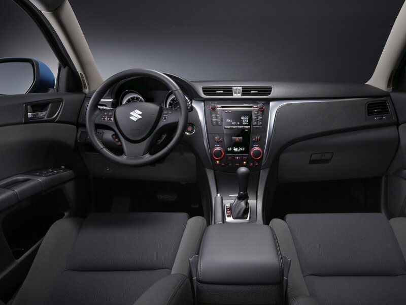 Car Interior — Steering Wheel, Center Console