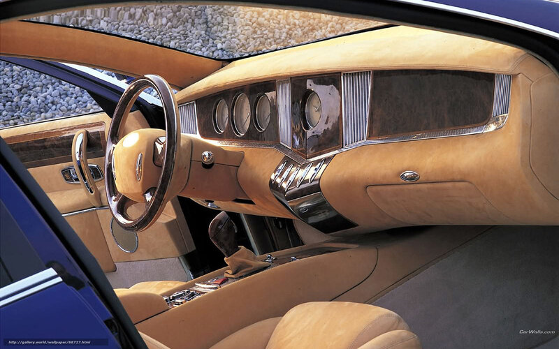 Car Interior — Tan, Luxurious