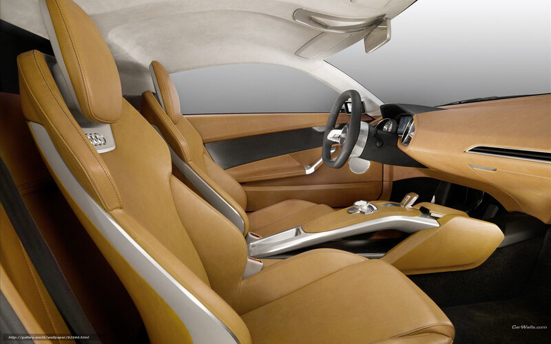 Car Interior — Tan, Modern, Photograph