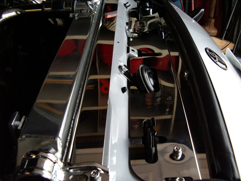 car interior trim detail