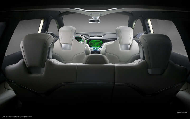 Car Interior View — Black, Modern