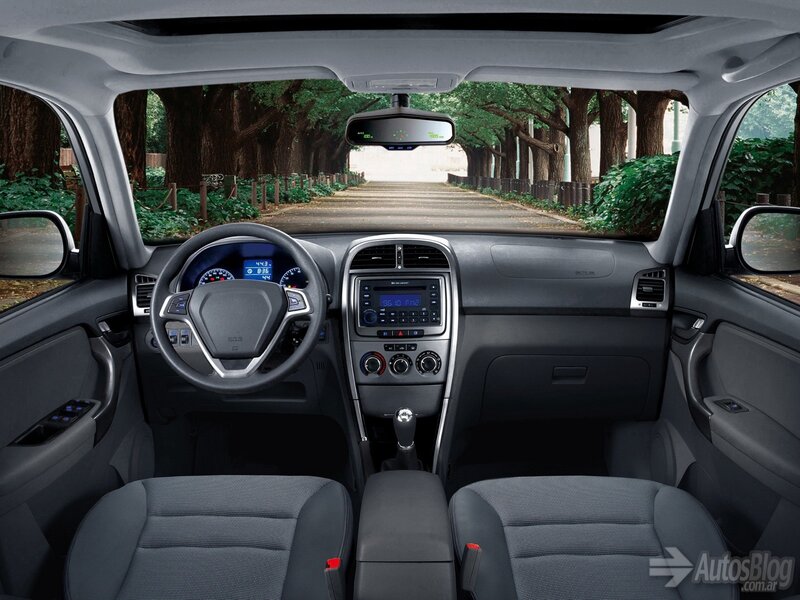 Car Interior View — Gray