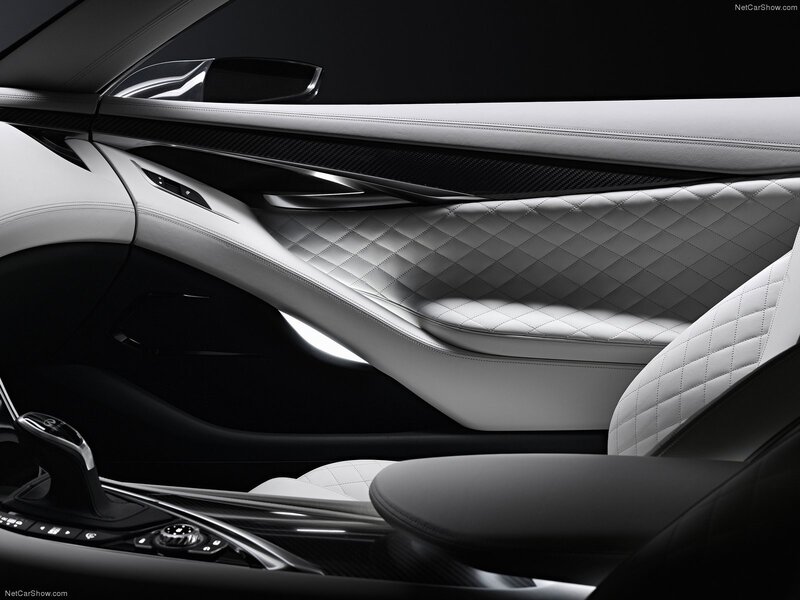 Car Interior — White, Dramatic