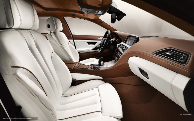 Car Interior — White, Luxurious, Photograph, Seats