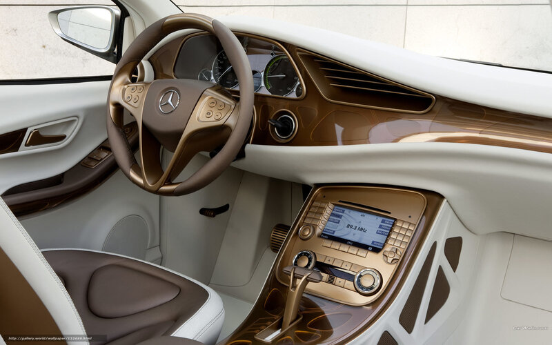 Car Interior — White, Luxurious, Photograph, Steering Wheel