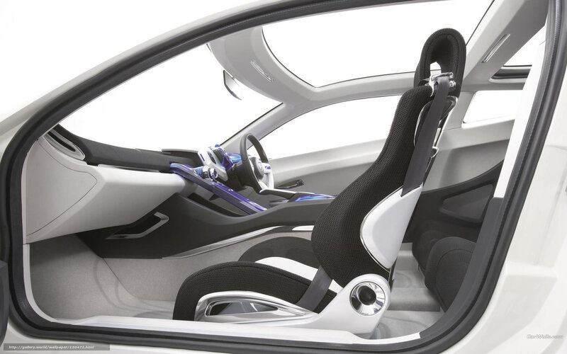 Car Interior — White, Modern, Photograph, Seat