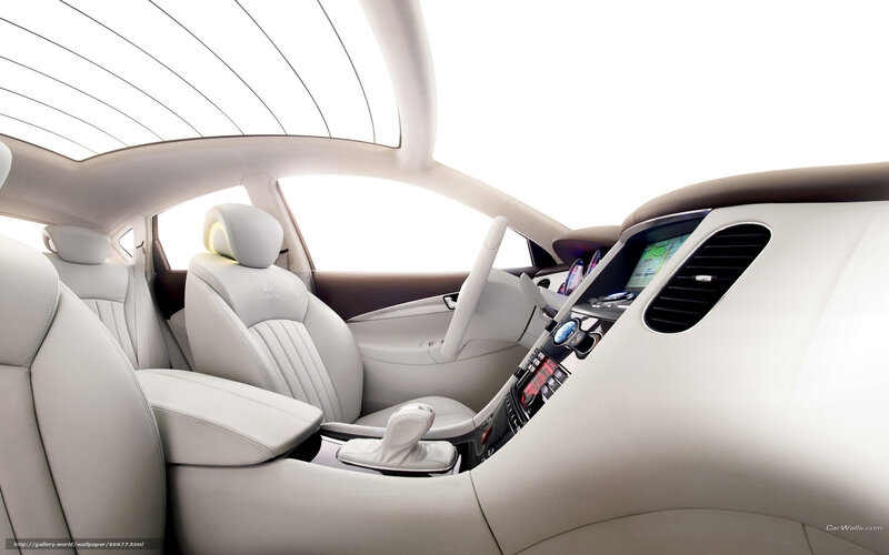 Car Interior — White, Modern, Photograph, Seats