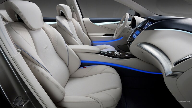 Car Interior — White, Modern, Photograph