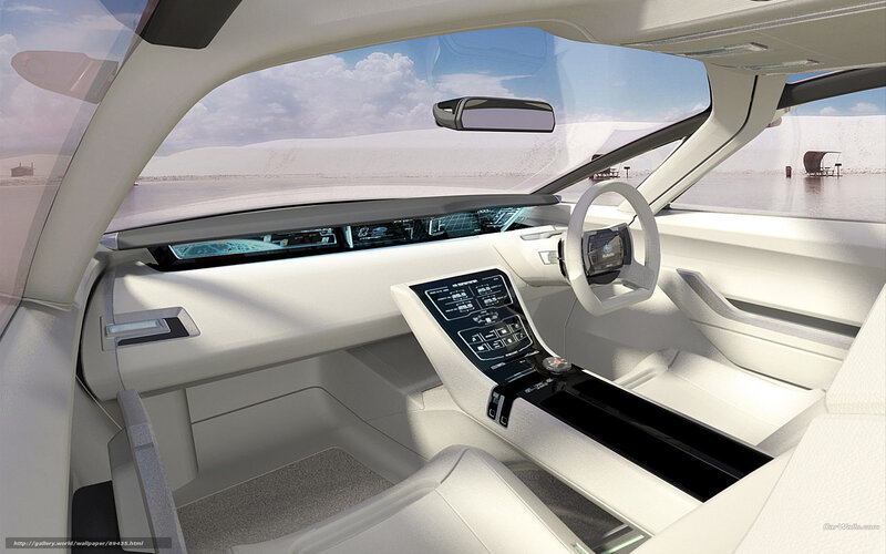 Car Interior — White, Serene, Afternoon, 3d Render