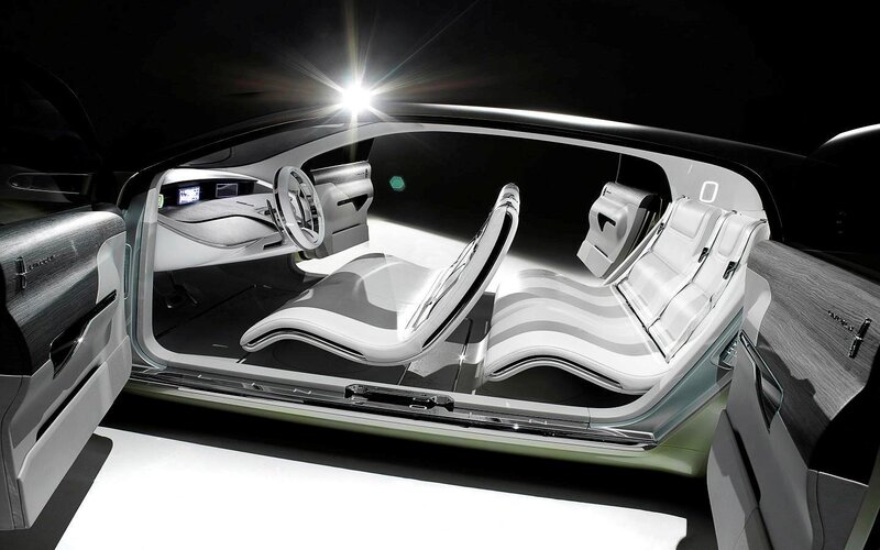 Car Interior — White