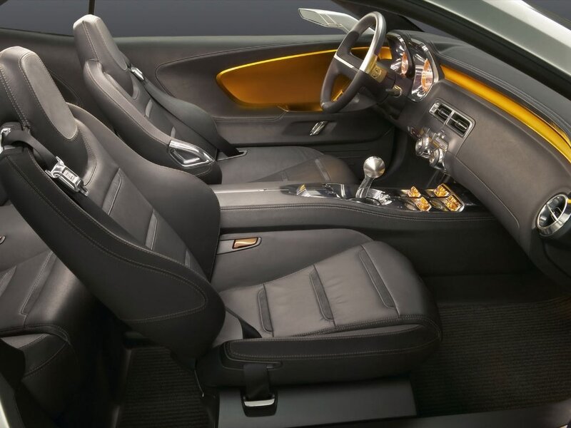 car interior with black seats