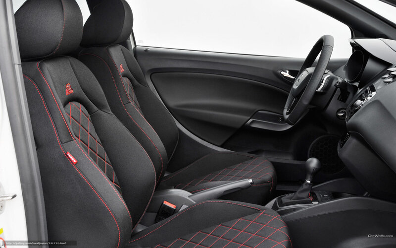 Car Interior with Black Seats — Neutral, Photograph