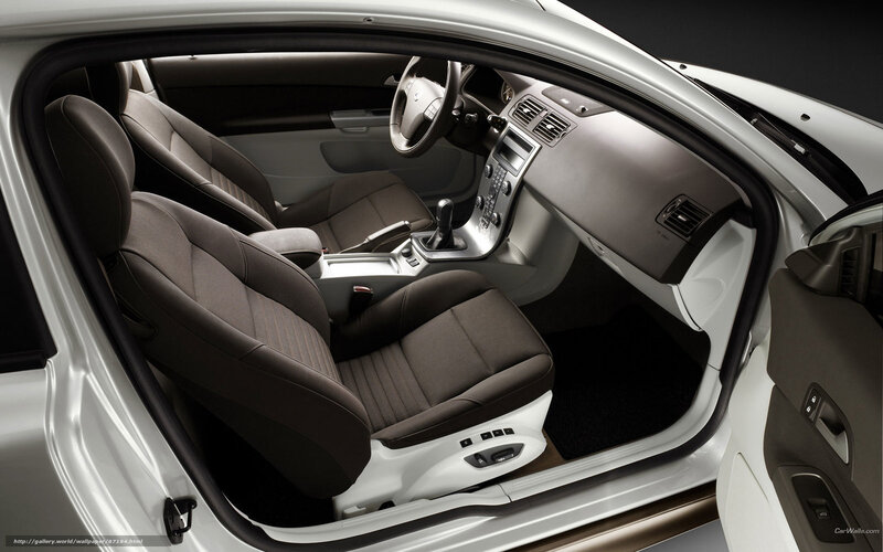 car interior with brown seats