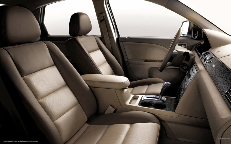 car interior with leather seats