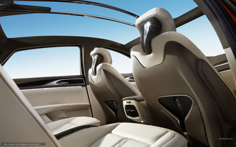 Car Interior with Leather Seats — Beige, Serene