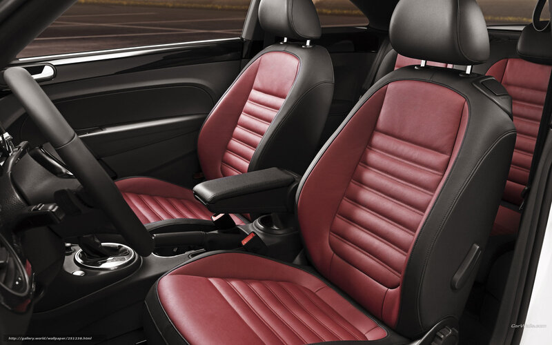 Car Interior with Red Seats — Neutral