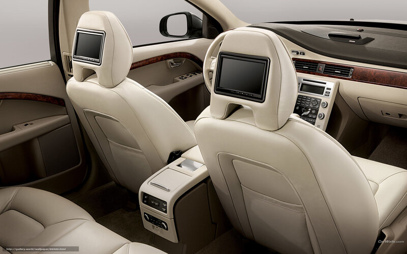 Car Interior with Screens
