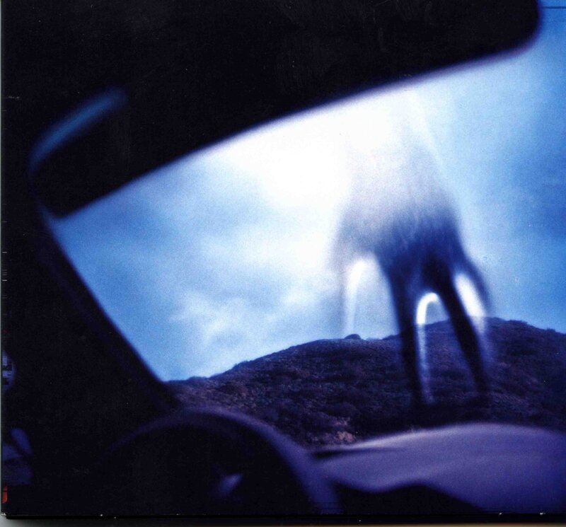 car interior with silhouette
