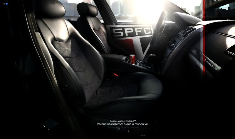 Car Interior with SPFC Logo