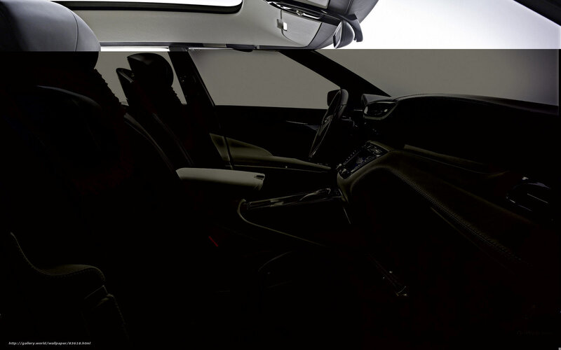 car interior with sunroof