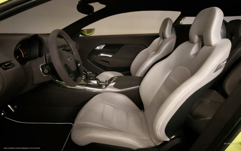 car interior with white seats