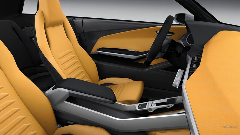 Car Interior — Yellow