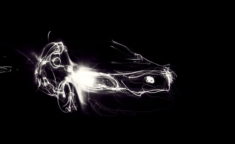 Car Light Painting