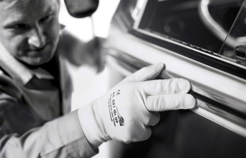 car maintenance worker at work