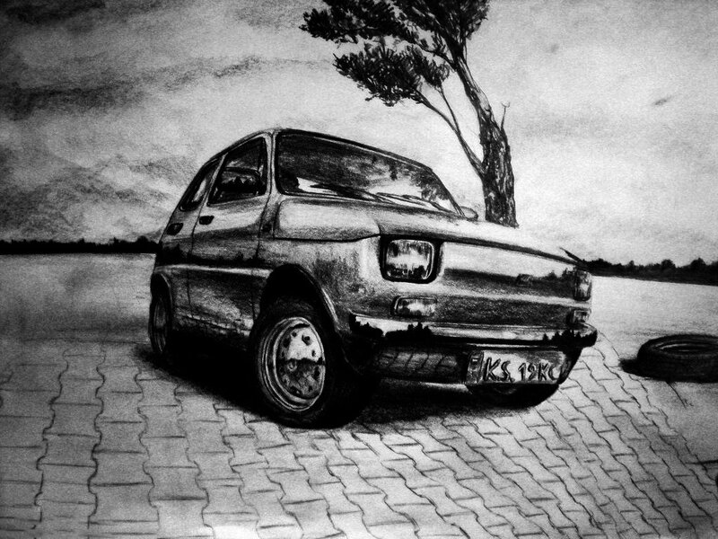 car on a paved surface