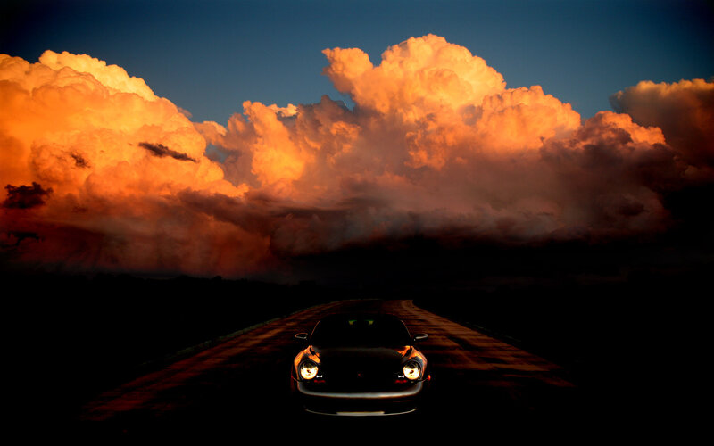 Car on a Road
