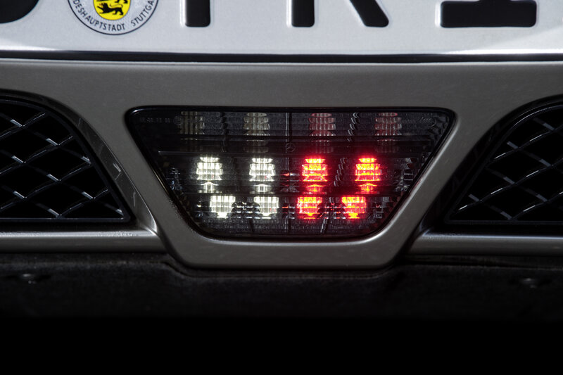 car rear light close-up