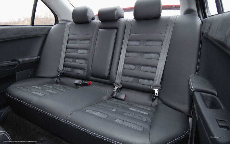 Car Rear Seats — Black, Neutral, Photograph