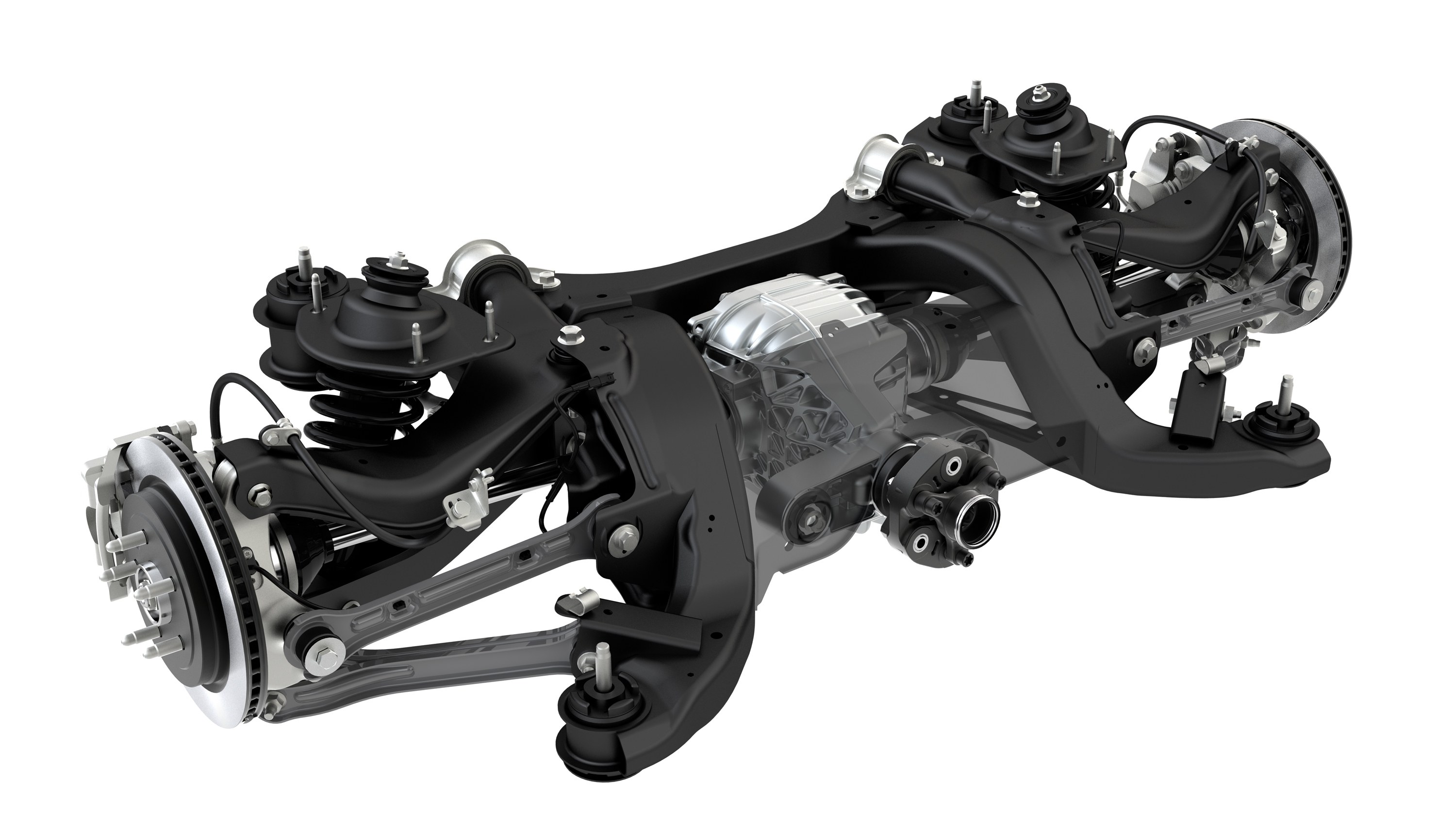 car rear suspension system