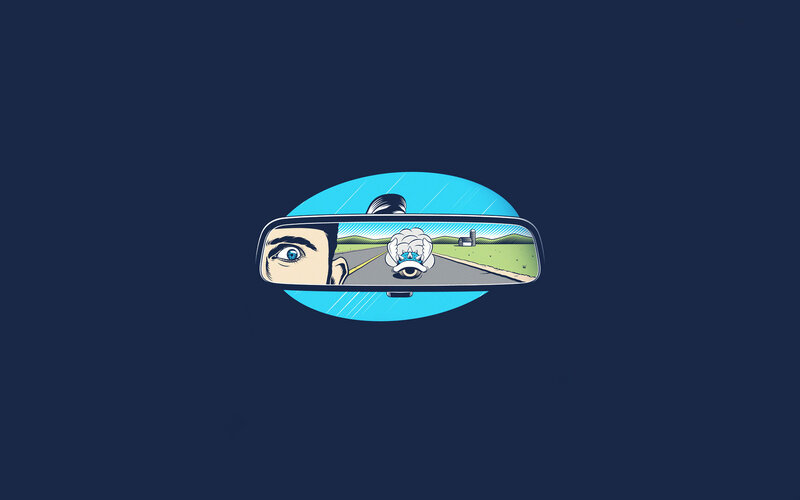 Car Rearview Mirror