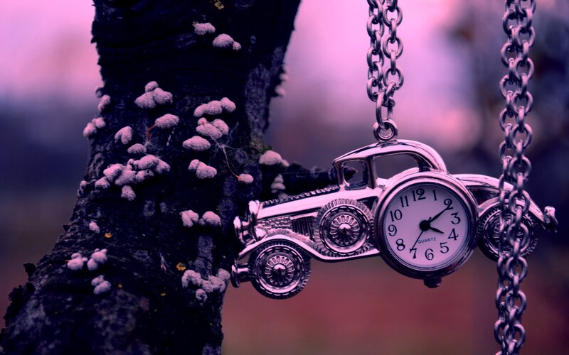 Car-shaped Pocket Watch