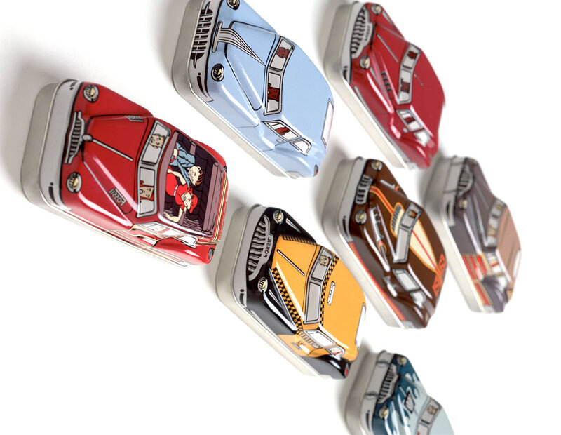 Car-shaped Tins