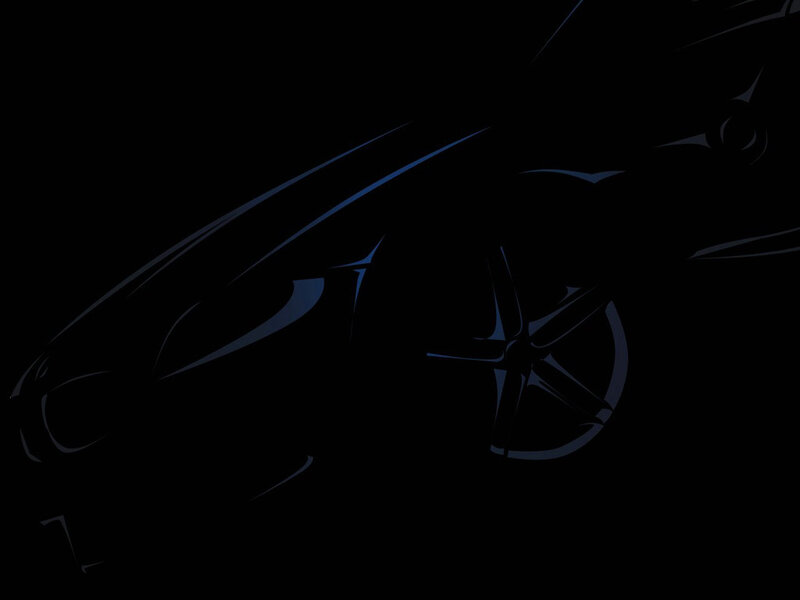 car silhouette in dark