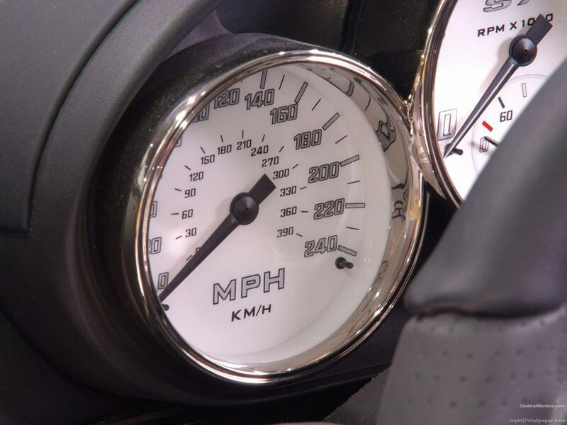 car speedometer close-up